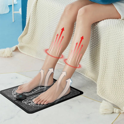 Tapis Masseur EMS pour Pieds – Relaxation & Circulation Améliorée